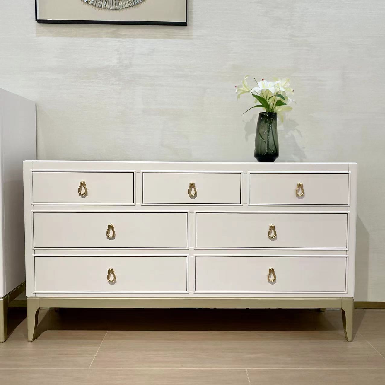 美式轻奢多功能七斗柜现代简约客厅卧室储物收纳柜