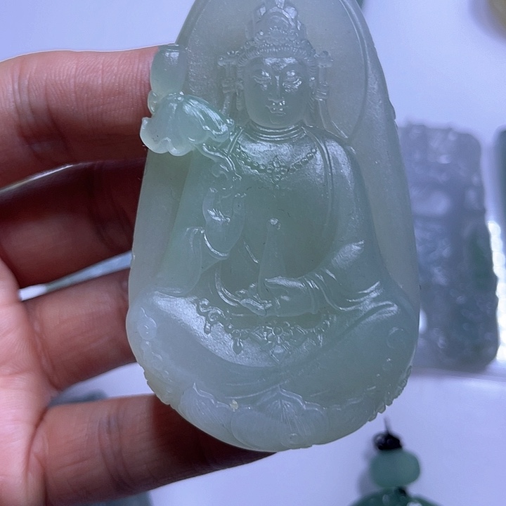 定制翡翠未镶嵌毛货