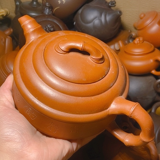 全手工制作宜兴紫砂壶