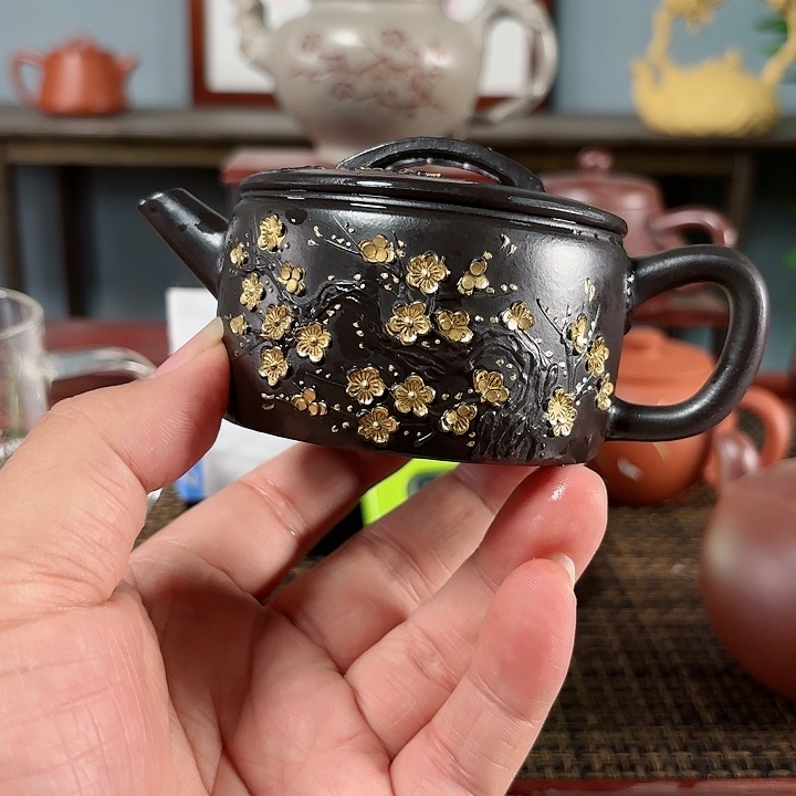 紫砂茶壶娴*宜兴原矿手工紫砂壶