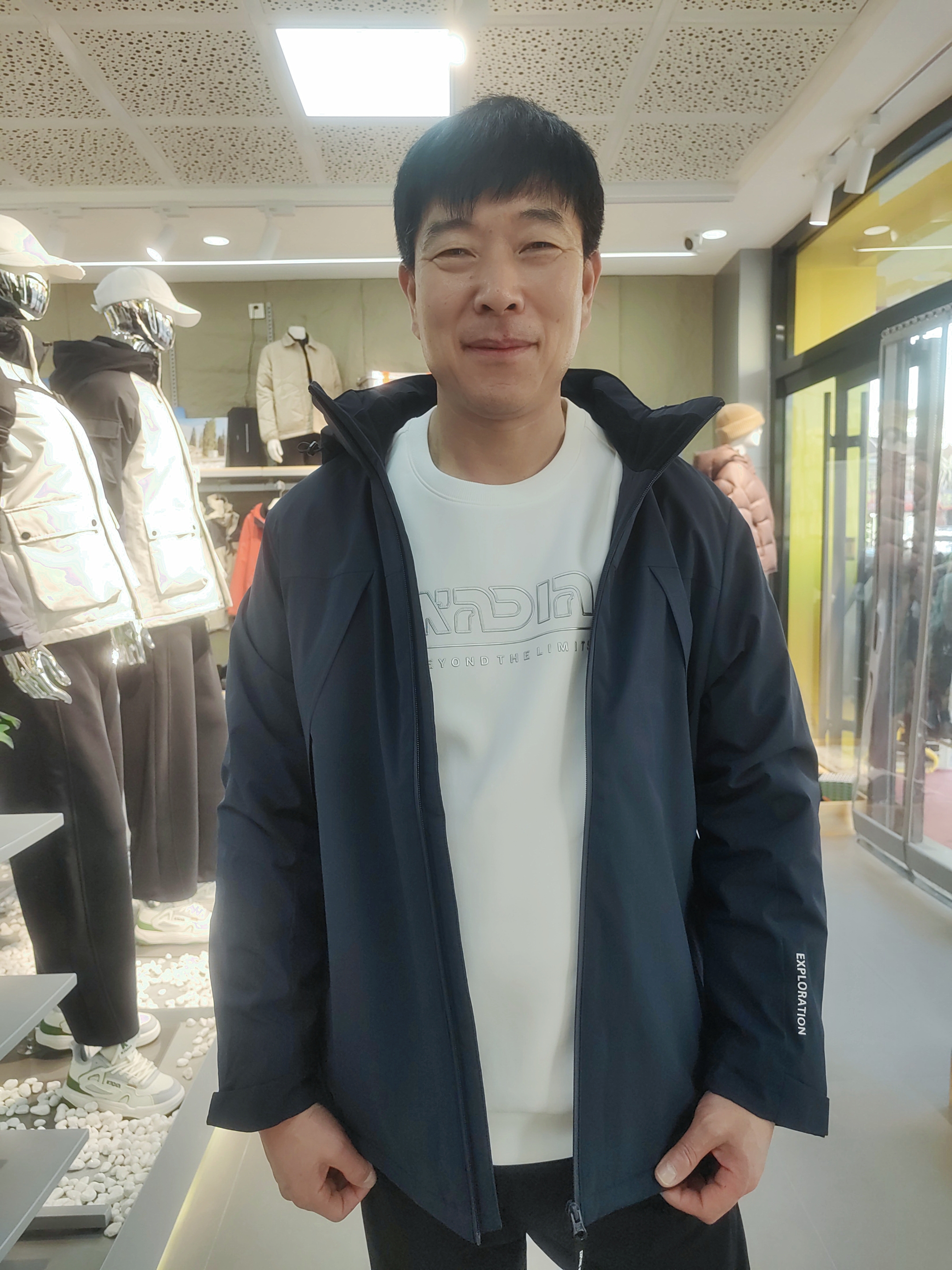 防风耐磨通勤风休闲拉链保暖男装外套