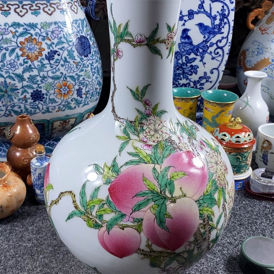 手工手绘陶瓷摆件工艺品s****h