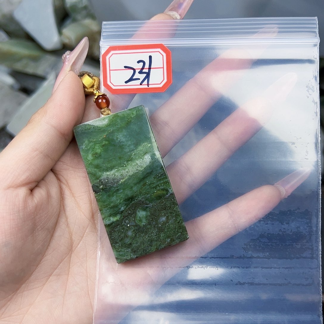 和田玉珠宝半成品未镶嵌