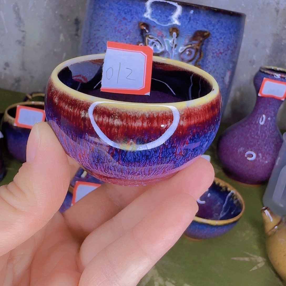 摆件原产地原矿釉钧瓷 