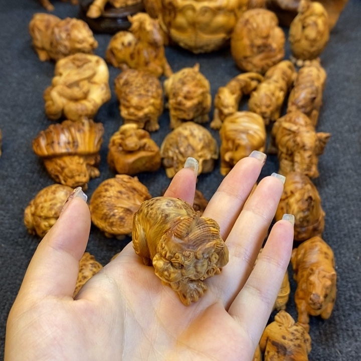 柏木我**良貔貅手把件手把件