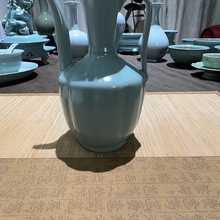 摆件陶半手工，执壶。