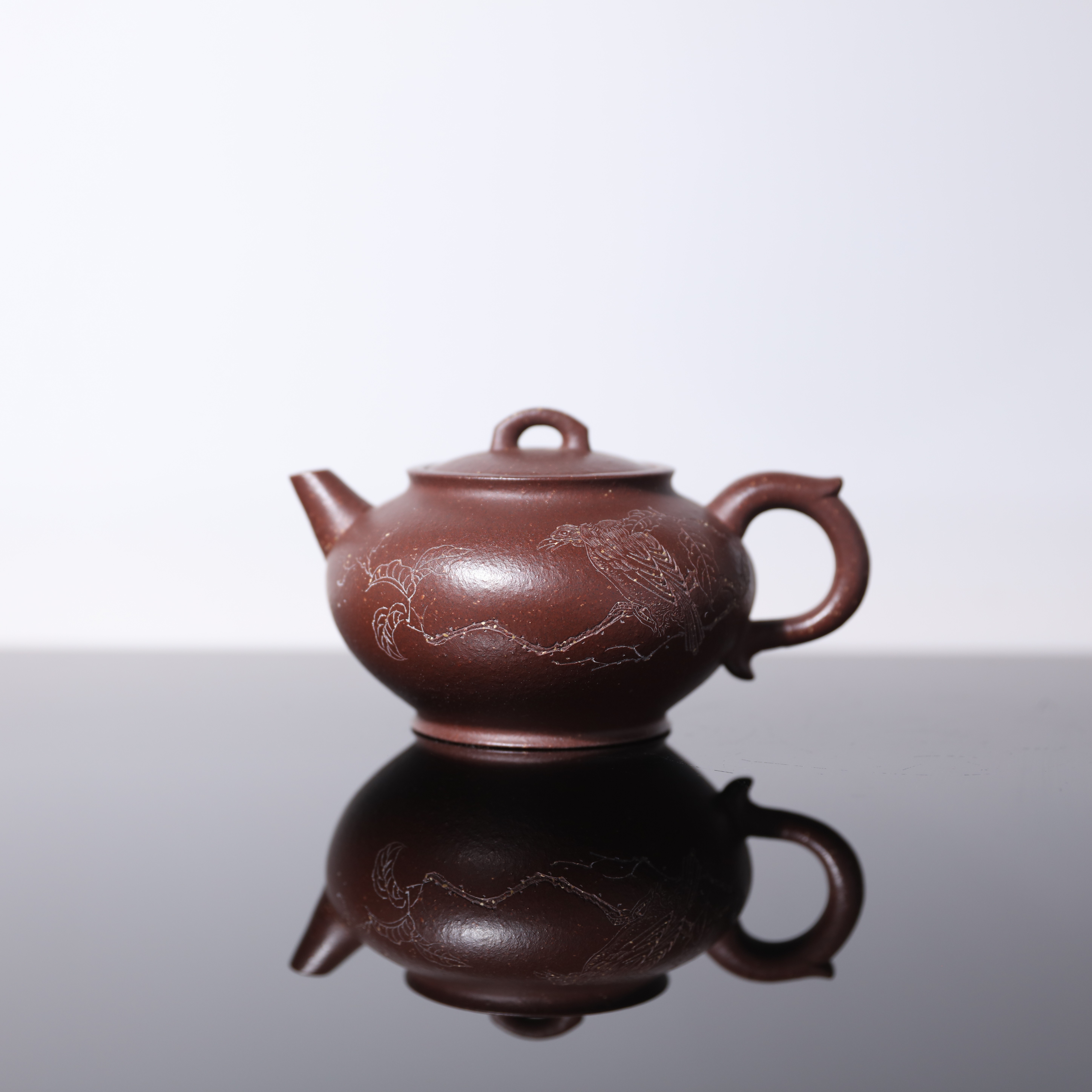 【前墅龙窑丨连桥邀月】冯永胜·范家 约250CC 底槽清 紫砂壶