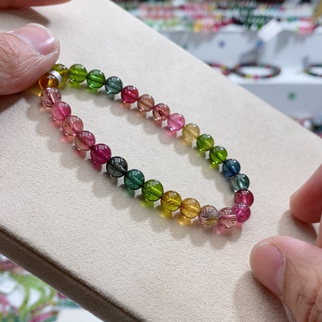 碧玺手链未镶嵌手链