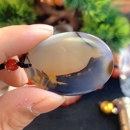 玛瑙/玉髓吊坠(赠链)未镶嵌