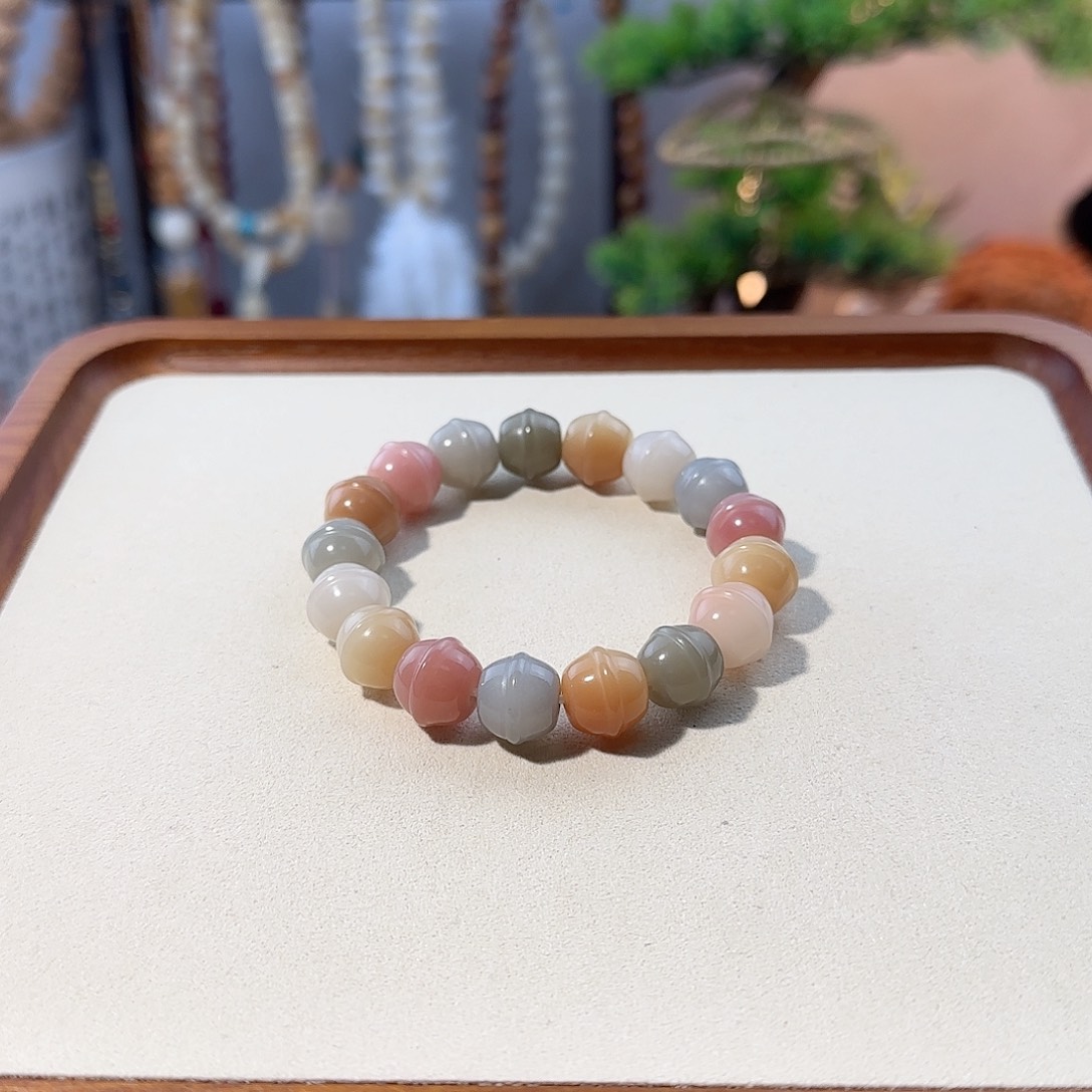 菩提根/象牙果吊坠㓂*刀马卡龙蜜罐