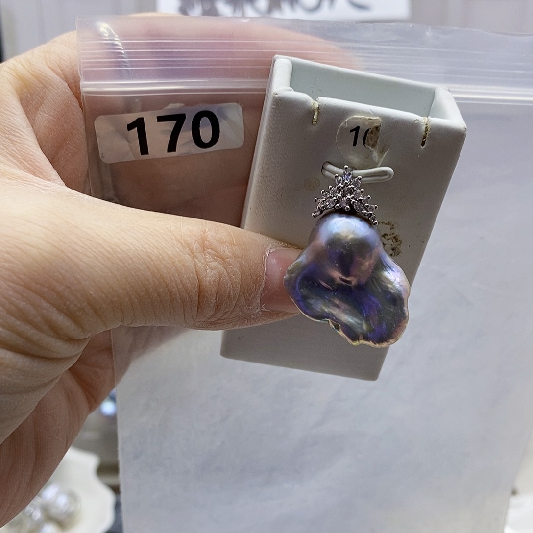 颈饰合金淡水珍珠