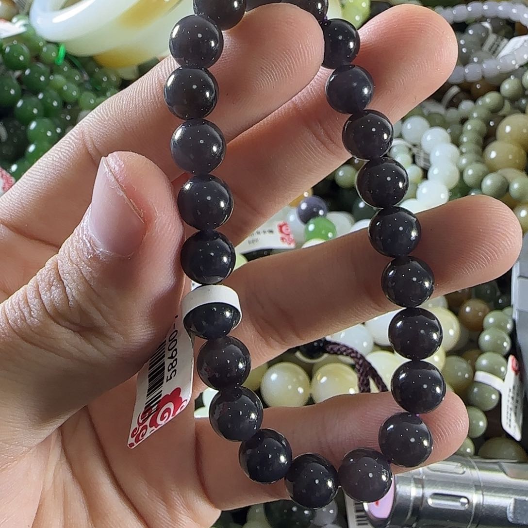 和田玉手链未镶嵌324