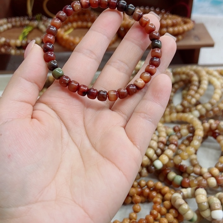 林***林龙脊菩提手串卡7老邢月