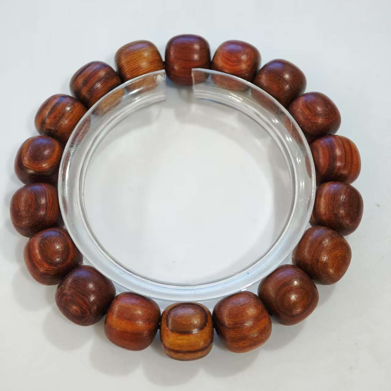 C239 黄花梨老型珠1.2cm单圈手串