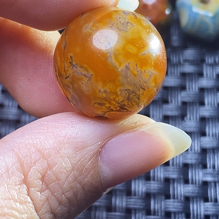 石***转玛瑙/玉髓未镶嵌颈饰