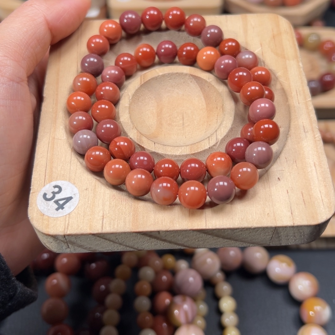 ****外石英质玉未镶嵌手链160