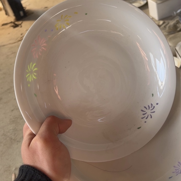 陶碗景德镇高温细白瓷餐具