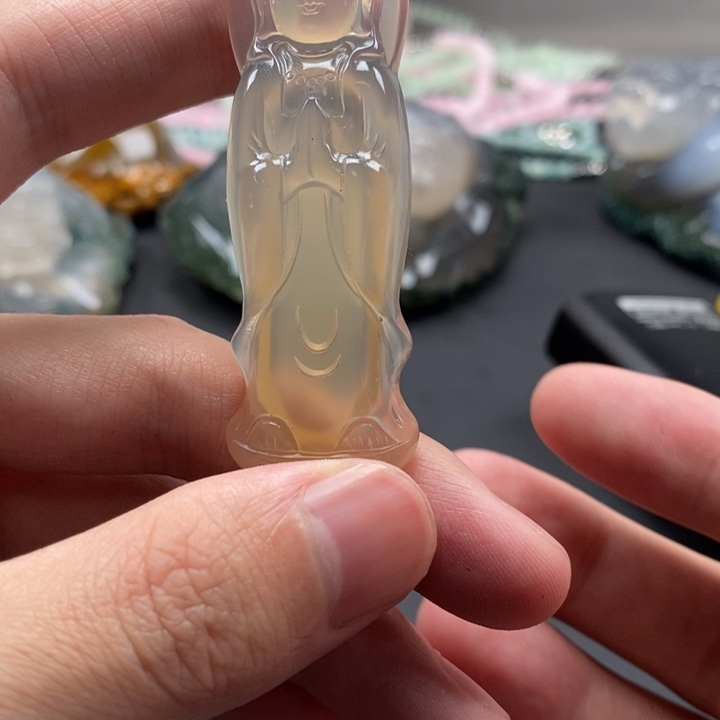 玛瑙/玉髓未镶嵌颈饰玛瑙