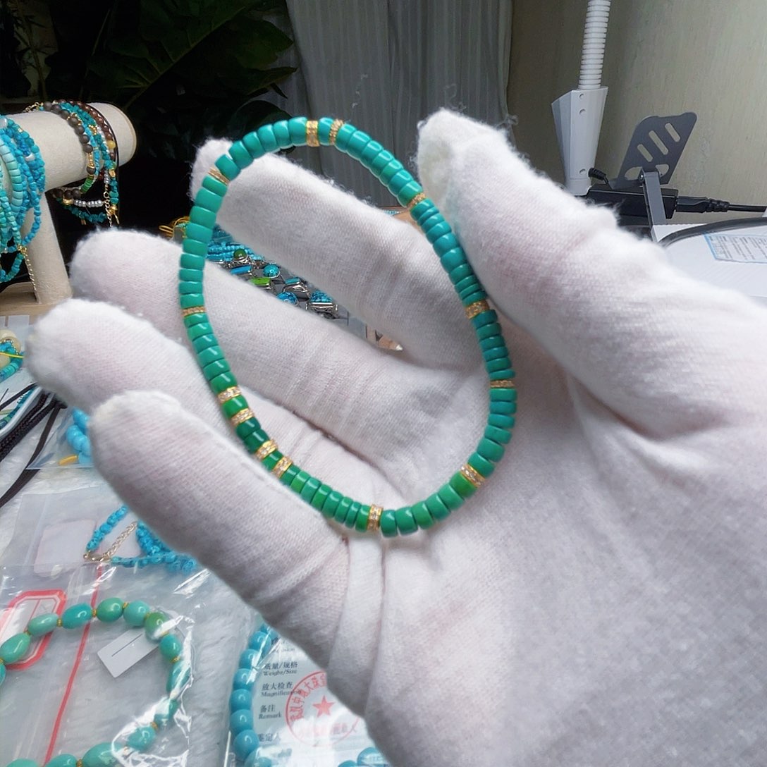 绿松石珠宝奇石未镶嵌