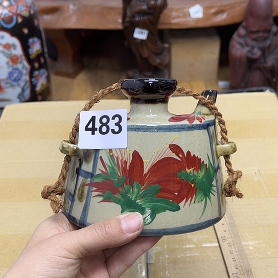 瓷片摆件工艺品瓷器摆件777 