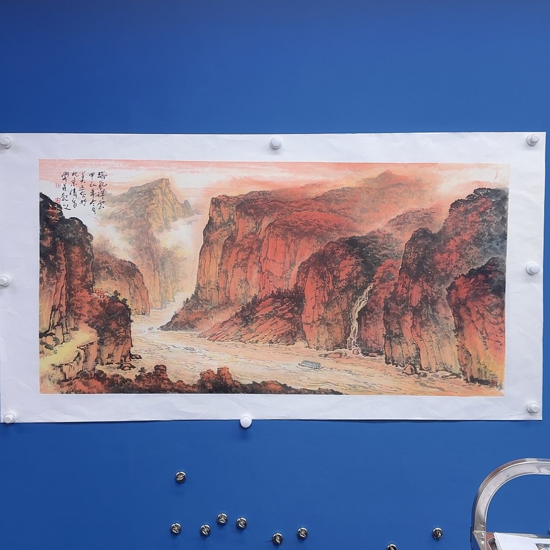 国画多次参加国内外大型