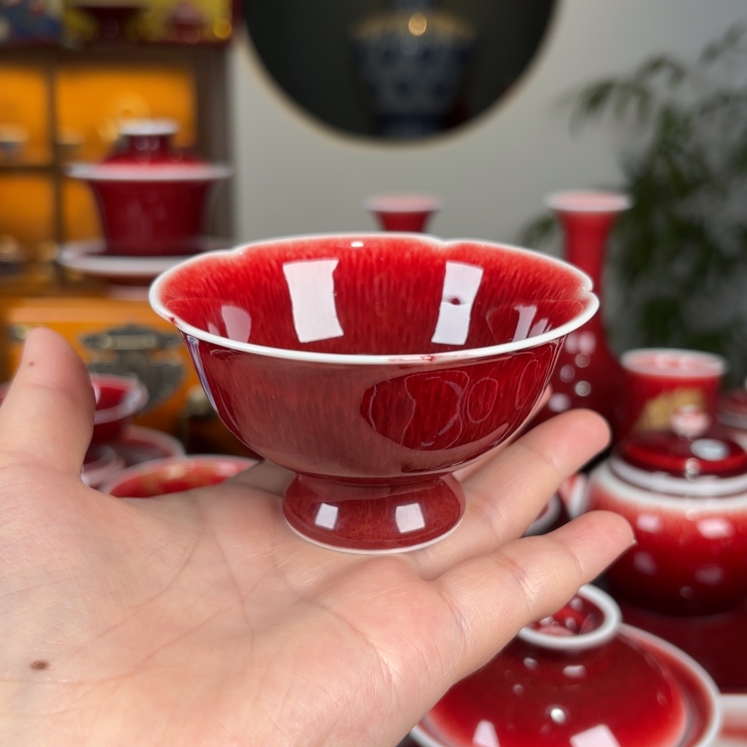 杯子景德镇高温原矿釉