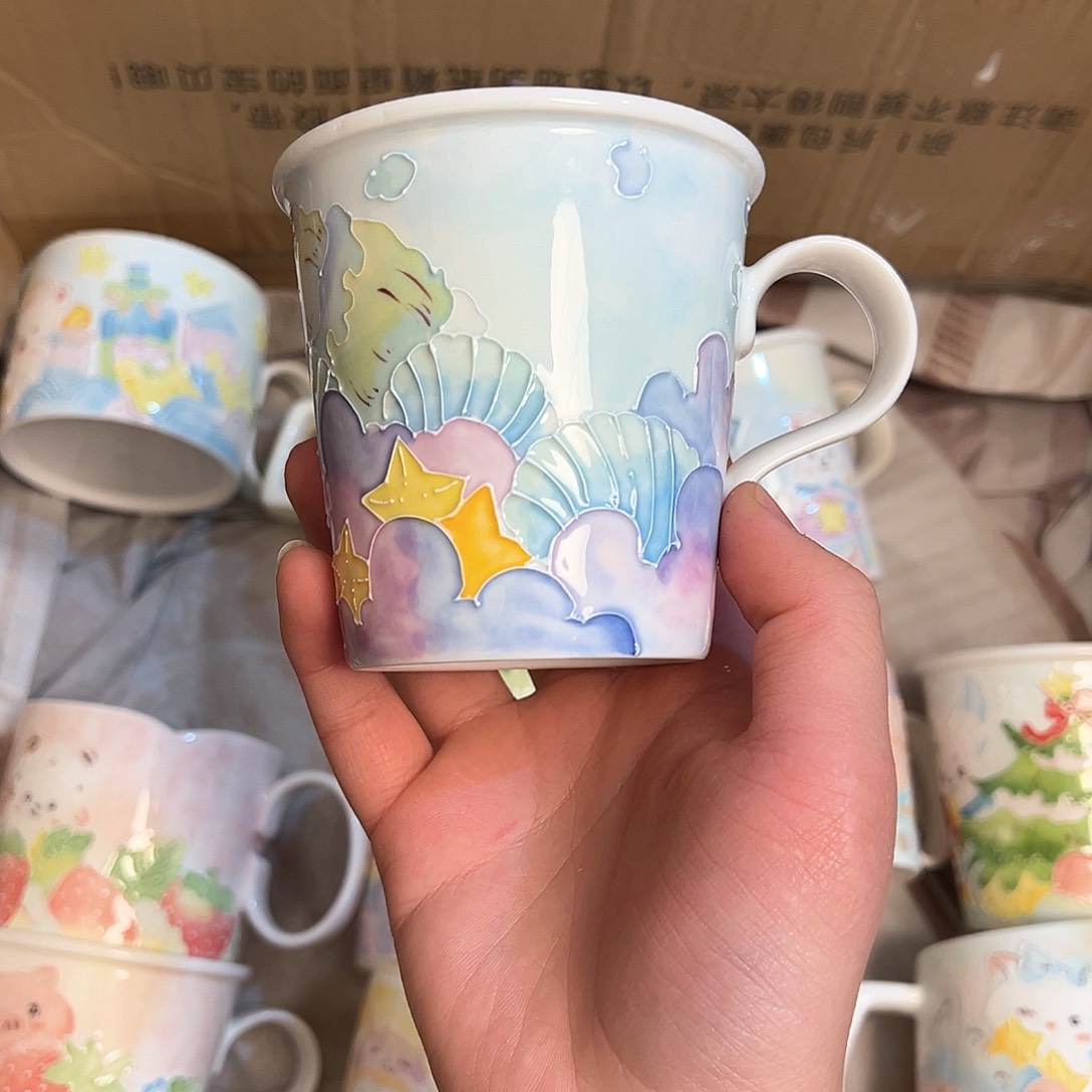 月*星景德镇陶瓷艺术精品微瑕