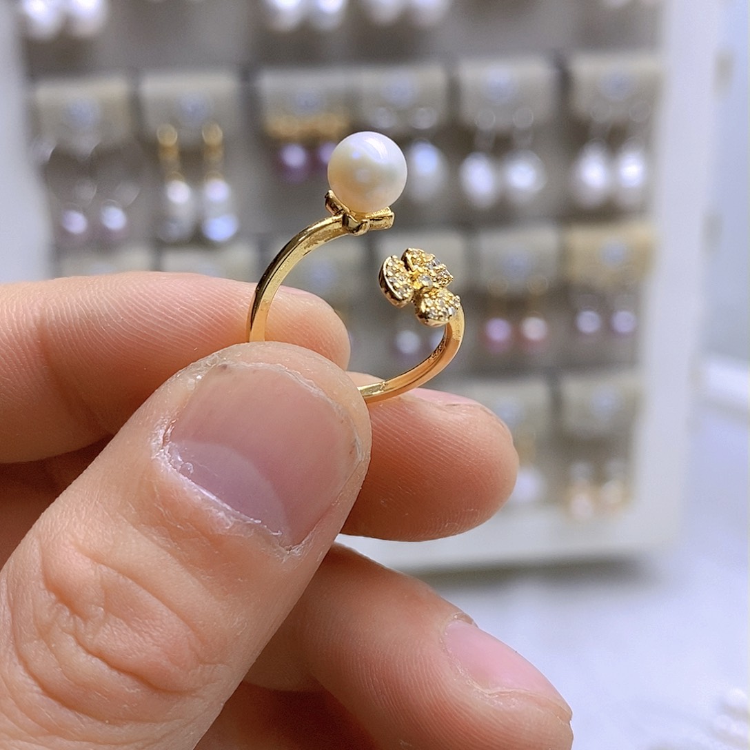 淡水珍珠戒指未镶嵌