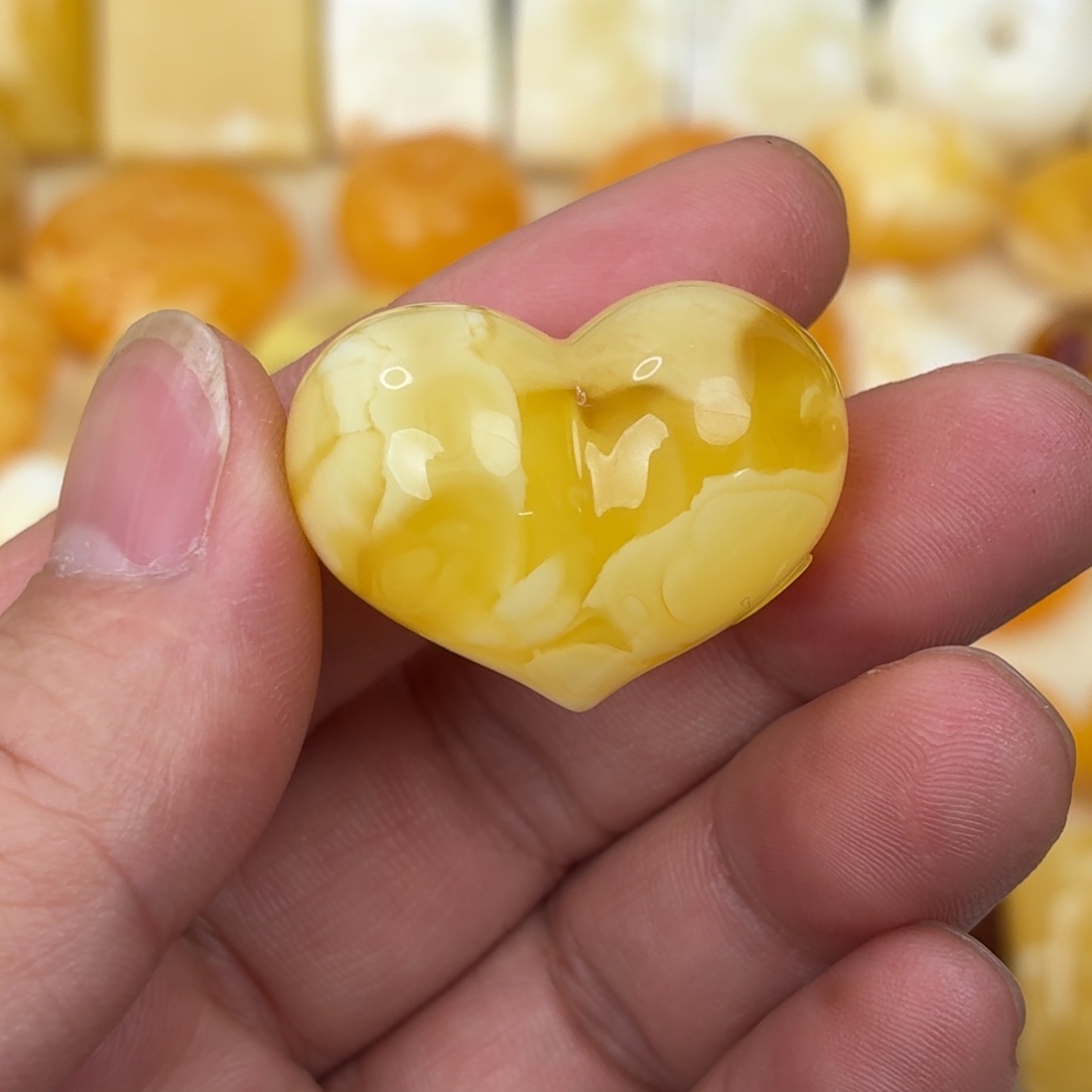 蜜蜡未镶嵌吊坠(不含链)