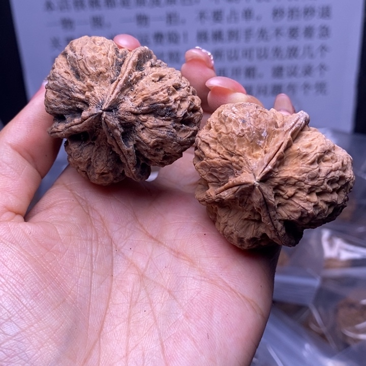 核桃云南野生铁核桃162号44mm不退不换