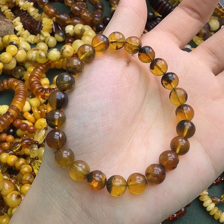 琥珀未镶嵌珠宝奇石