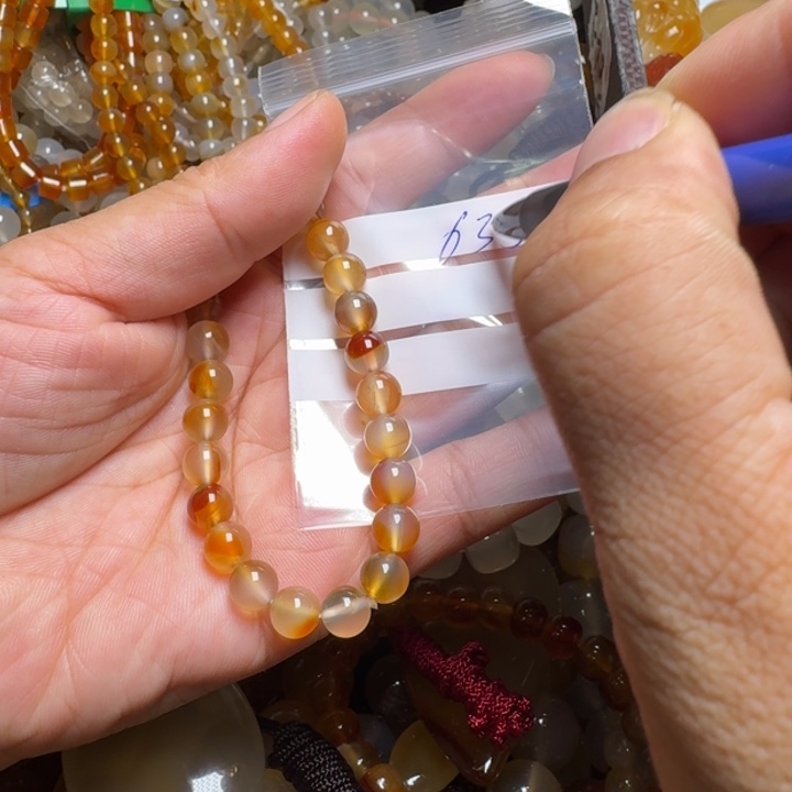 玛瑙/玉髓颈饰未镶嵌可**里635