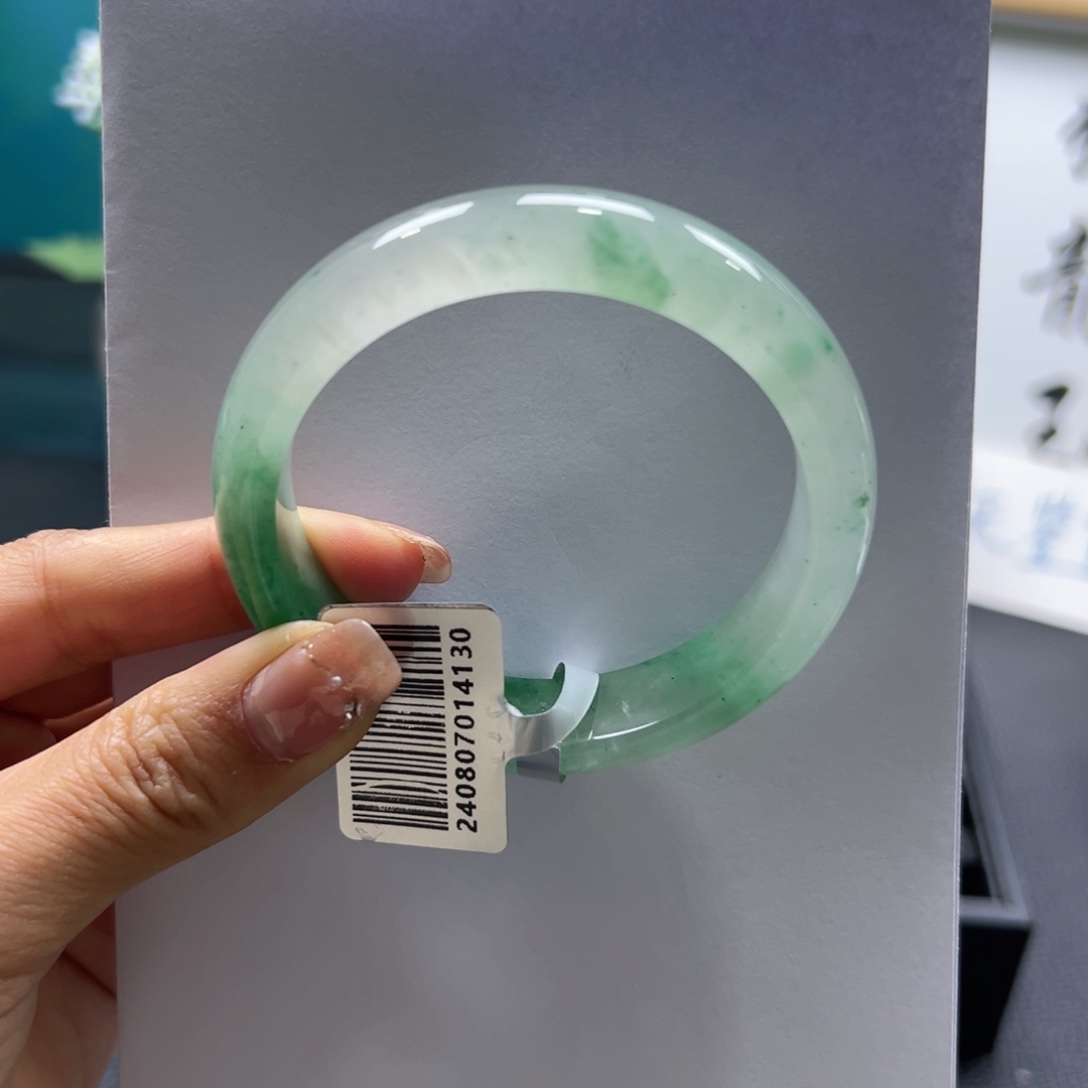 石英质玉手镯未镶嵌宝**哭优优ZQP55.5