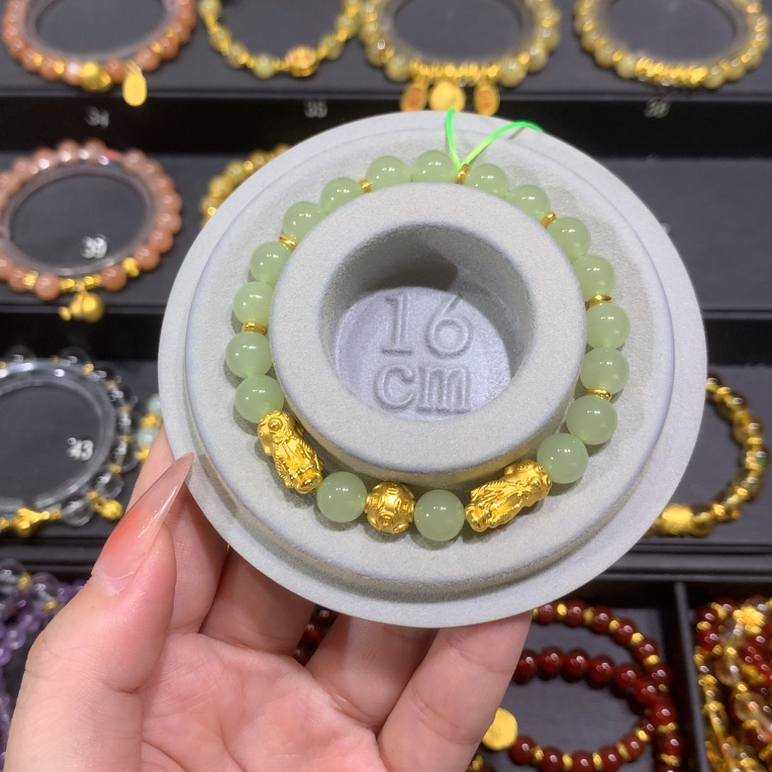 和田玉未镶嵌手链貔貅