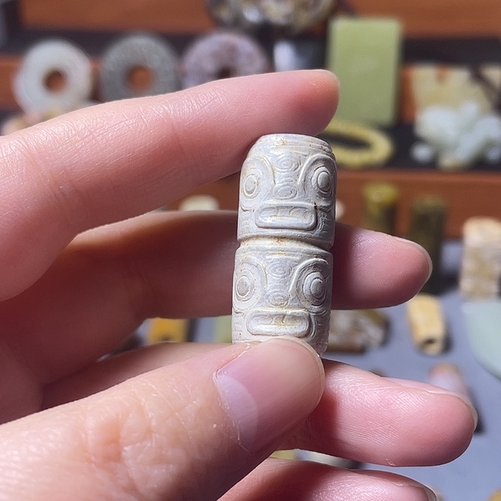 我***乱和田玉未镶嵌挂件