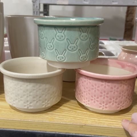 红陶陶瓷多肉花盆