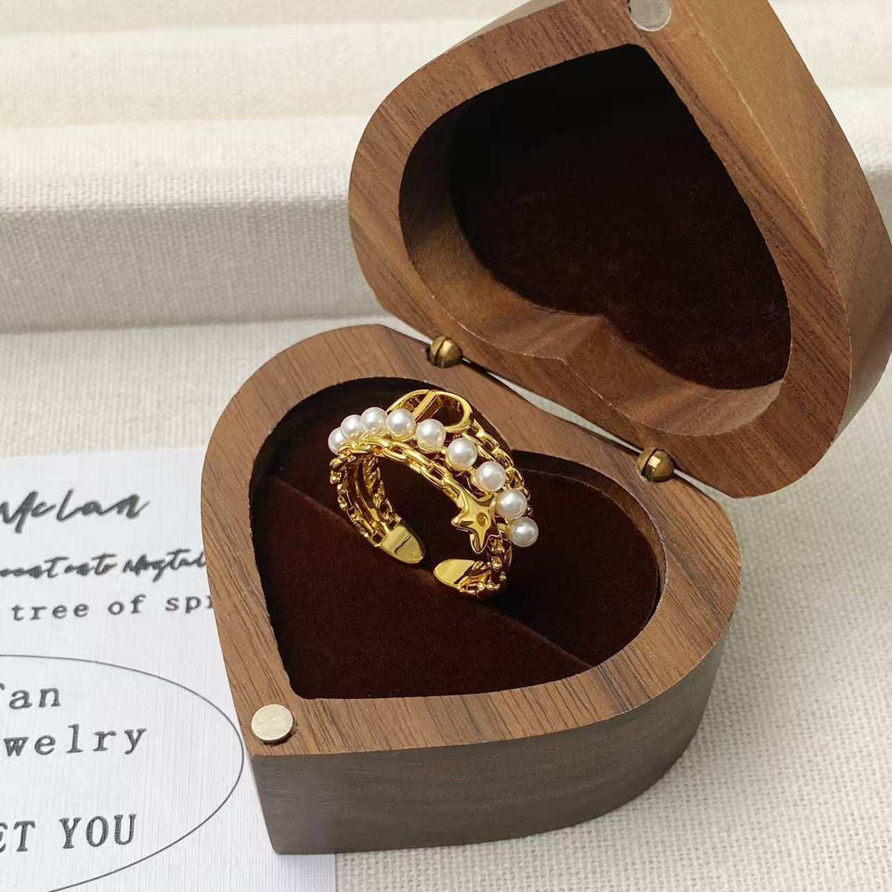 铜合金戒指 佳佳（Y211） 开口戒指