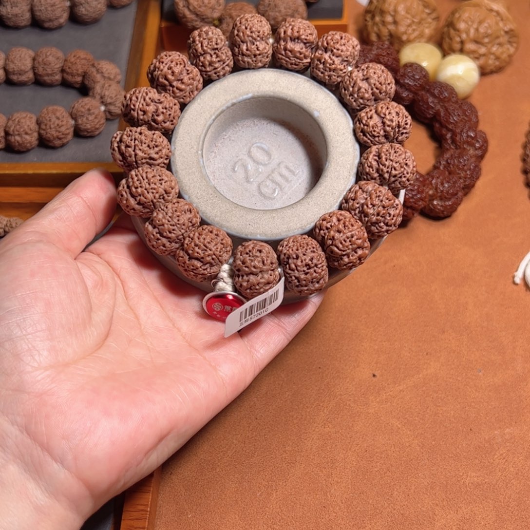 金刚菩提手串20世楚一号夹板银标级高端梁