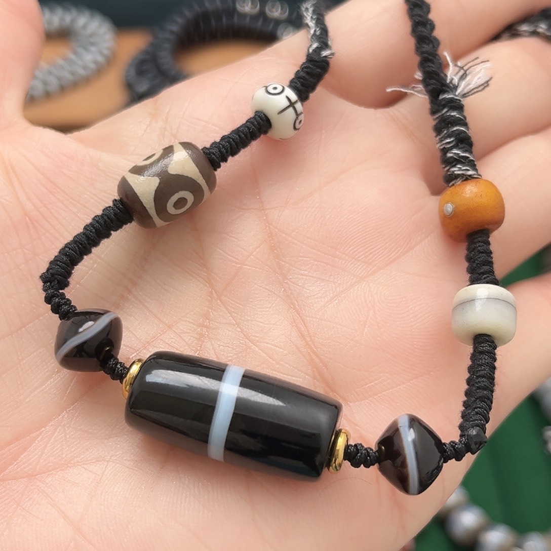 玛瑙/玉髓合金项链