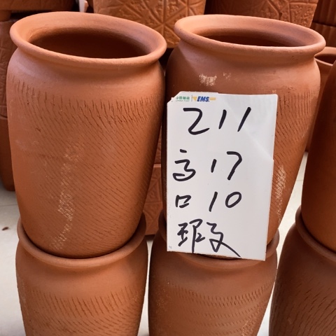 红陶粗陶花盆211