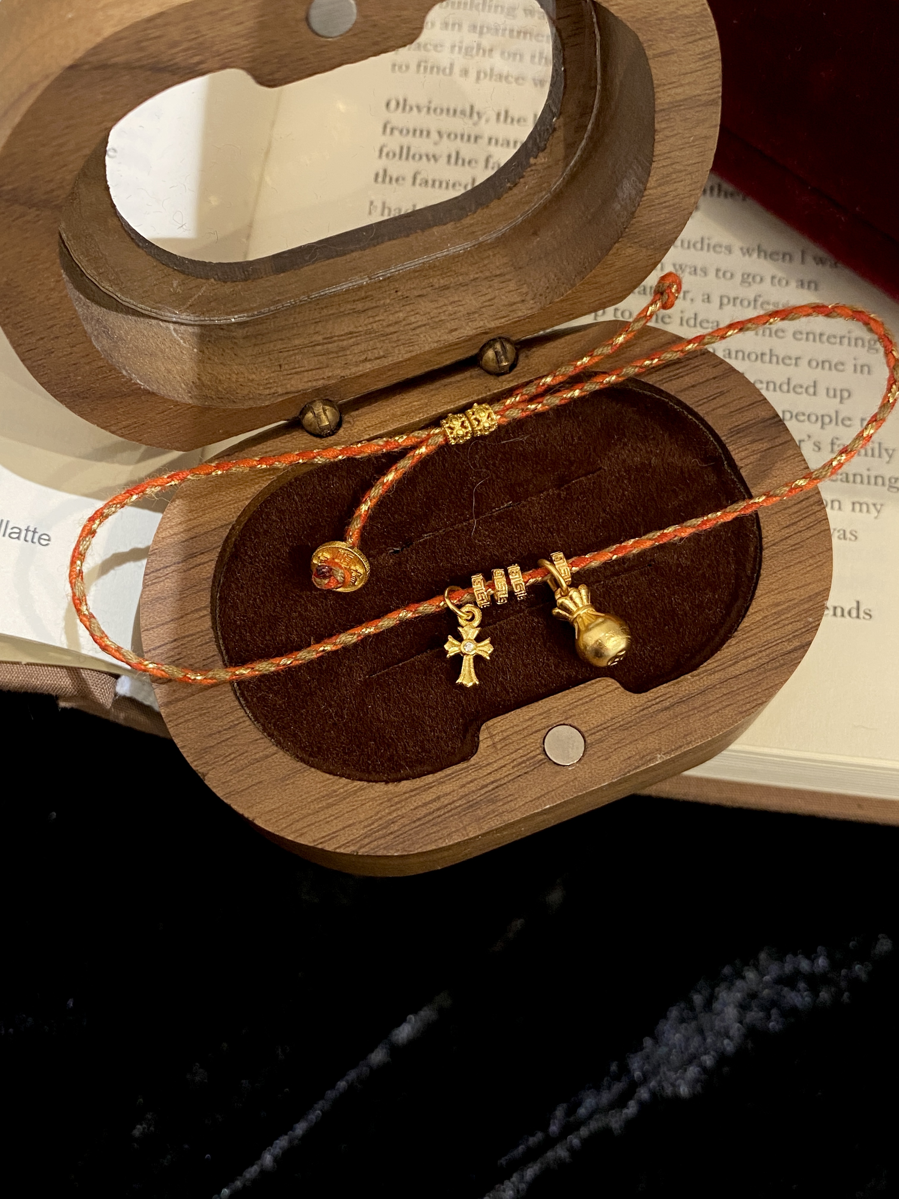 925银手链 认准星璐•【攒米手链】福袋红绳DIY新年百搭手链女