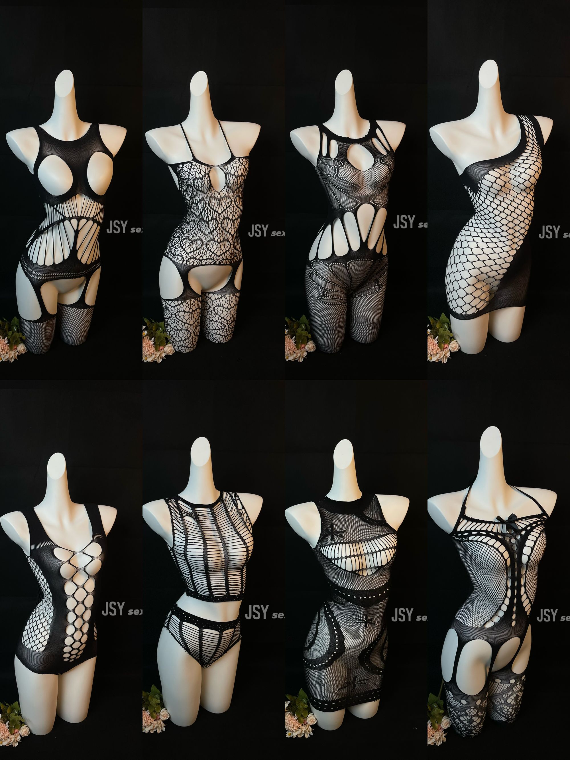 【JSY】2025新款显瘦美背女士法式紧身睡衣