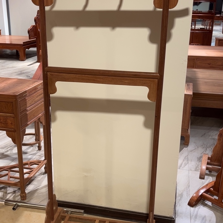 紫檀木类柜类家具颂*玚缅甸花梨木衣架
