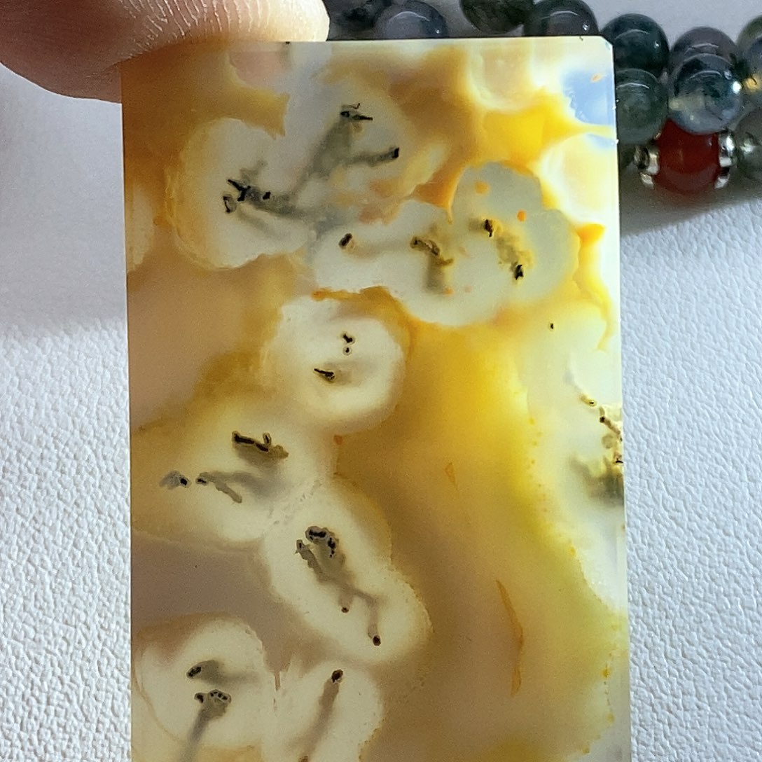 未镶嵌颈饰玛瑙/玉髓又**?