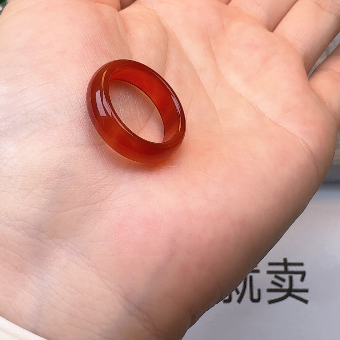 玛瑙/玉髓戒指未镶嵌