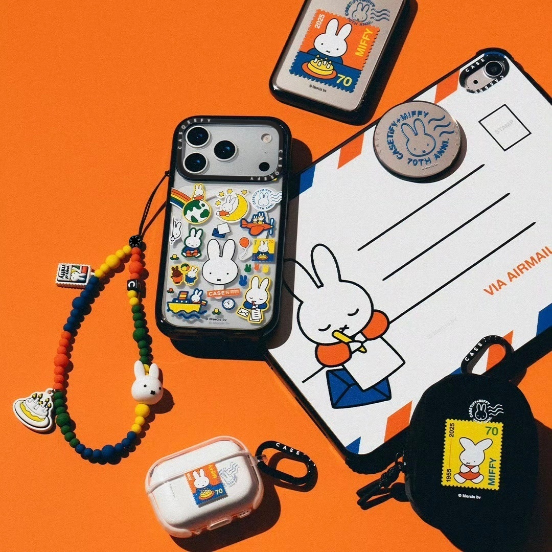 CASE联名Miffy米菲兔70周年系列适用于iPhone17ProMax米菲兔星人1