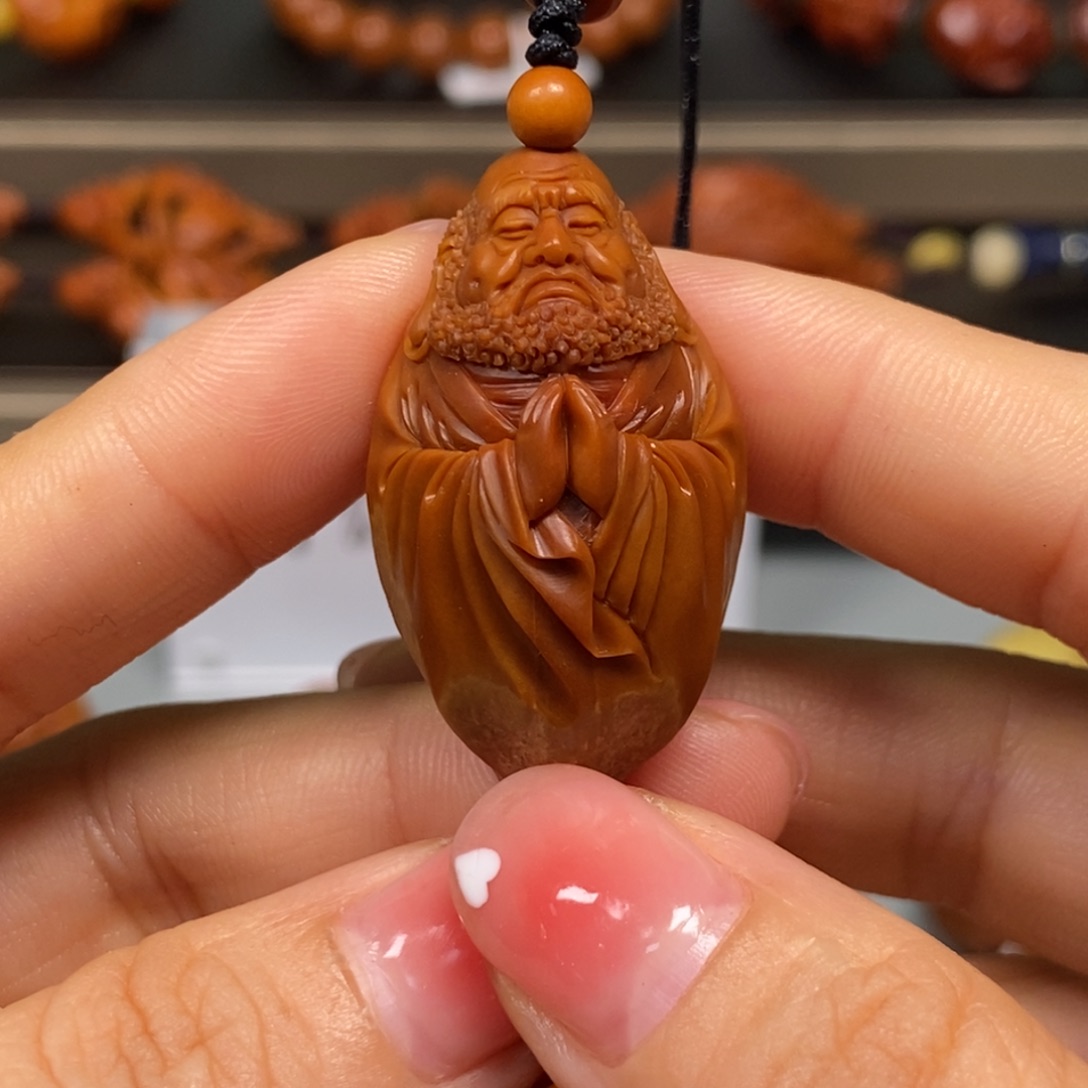手串/手链橄榄核包衣达摩
