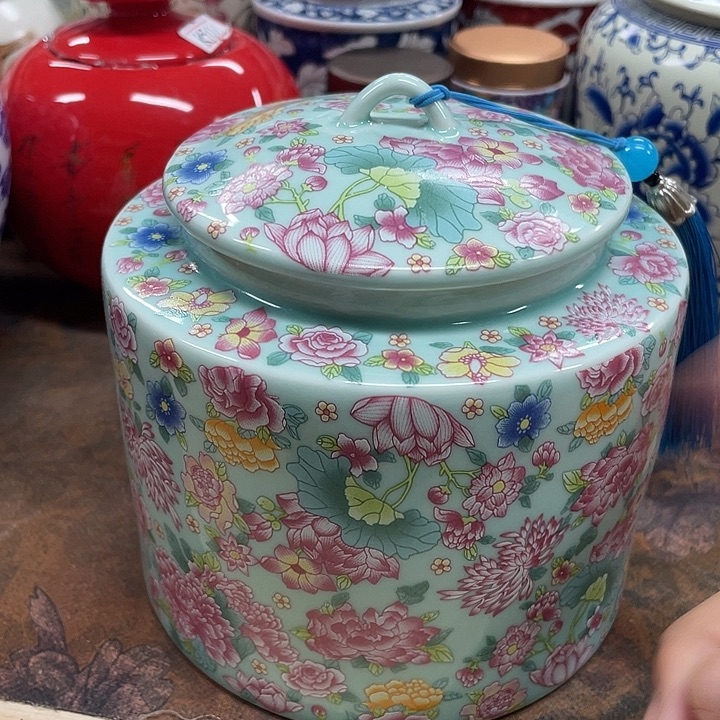 陶瓷罐茶叶罐密封罐储物罐