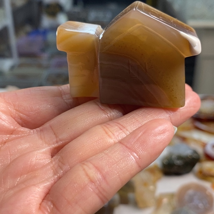 玛瑙/玉髓吊坠(不含链)未镶嵌燿*