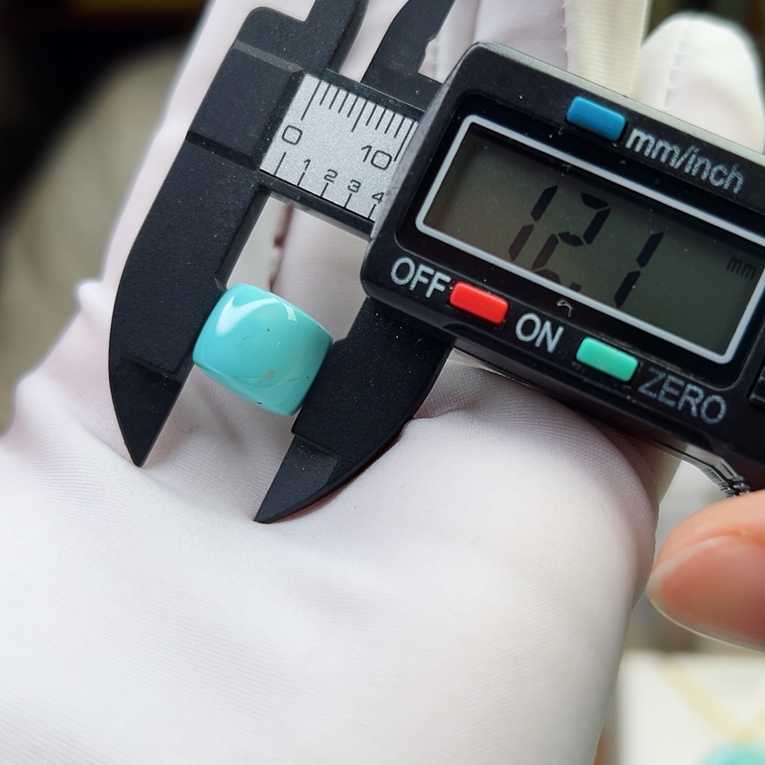 绿松石珠宝奇石未镶嵌老*